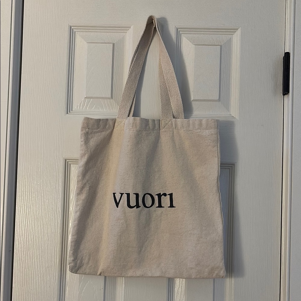 Vuori Cream Tote Bag